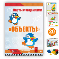 Изображение ЛИТ Комплект карточек с заданиями System  для ЛЕГО панелей