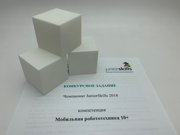 Детальное изображение Комплект поля JuniorSkills 2018 в компетенции Мобильная робототехника 10+ (основание+покрытие+внутренние элементы).