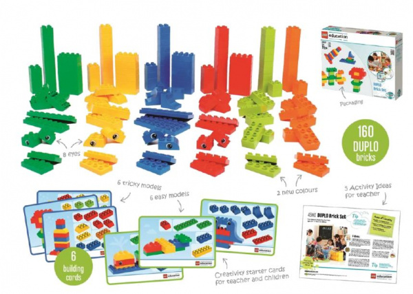 Детальное изображение Кирпичики DUPLO для творческих занятий
