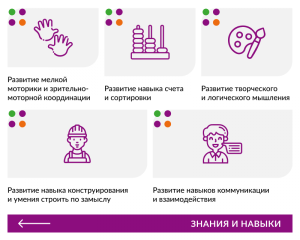 Детальное изображение Кубики соединяющиеся 2 см. Набор для класса
