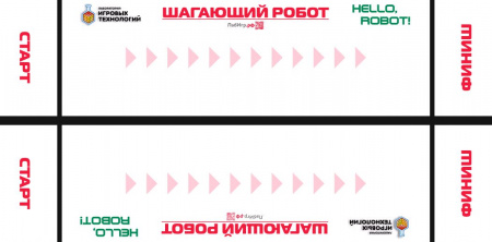 Детальное изображение Поле "Шагающий робот" 2360х1100 мм