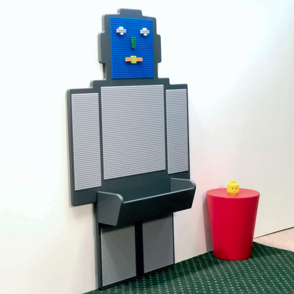 Детальное изображение ЛИТ ЛЕГО-панель «Робот» (для кубиков LEGO)