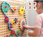 Детальное изображение Masterkidz  STEM Стена Набор шестеренок