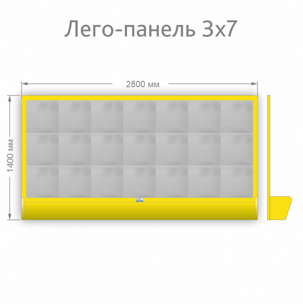 Детальное изображение ЛИТ Лего-панель "на 21" 1400*2800